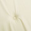 vidaXL Gartenstuhl-Kissen 4 Stk. Creme 50x50x4 cm Oxford-Gewebe