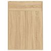 vidaXL Schuhschrank Sonoma-Eiche 60x35x84 cm Holzwerkstoff