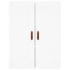 vidaXL Highboard Weiß 69,5x34x180 cm Holzwerkstoff