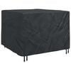 vidaXL M&ouml;belbezug Schwarz 135 x 135 x 90 cm 210D Oxford Stoff