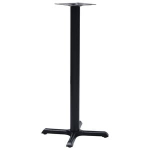 vidaXL Bistrotisch-Gestell Schwarz 56x56x107 cm Gusseisen