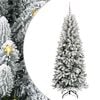 vidaXL K&uuml;nstlicher Weihnachtsbaum Wei&szlig; 150 cm