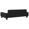 vidaXL Kindersofa Schwarz 90x53x30 cm Kunstleder