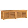 vidaXL Gartenbox mit Beutel 175x50x55 cm Massivholz Teak
