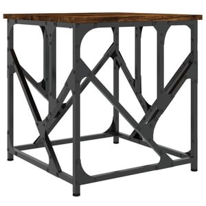 vidaXL Couchtisch R&auml;uchereiche 45x45x47,5 cm Holzwerkstoff