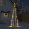 vidaXL LED Tannenbaum 550 LEDs Warmwei&szlig; 300 cm