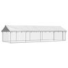 vidaXL Outdoor-Hundezwinger mit Dach 600x200x150 cm