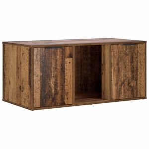 vidaXL Katzenkiste M&ouml;bel Altholz 100 x 49 x 45 cm Holzwerkstoff