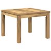 vidaXL Couchtisch LAREN Wei&szlig; gewaschen 49 x 48,5 x 36 cm
