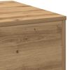 vidaXL Couchtisch Artisan-Eiche 80 x 80 x 31 cm