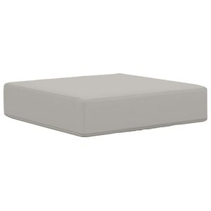 vidaXL Sitzkissen f&uuml;r Outdoor Grau 40 x 40 x 8 cm 100 % Polyester