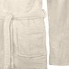 vidaXL Bademantel KINN Creme L Baumwolle