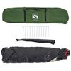 vidaXL Campingzelt 4 Personen Grün Quick Release