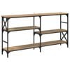 vidaXL Konsolentisch Artisan-Eiche 150 x 29 x 76,5 cm Holzwerkstoff