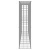 vidaXL Gabionenwand mit Abdeckung Verzinkter Stahl 300 x 50 x 200 cm