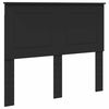 vidaXL Kopfteil Schwarze Eiche 100 cm Holzwerkstoff