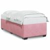 vidaXL Bettgestell Rosa 90x190 cm Samt