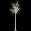 vidaXL Weihnachtsbaum 200 LEDs 1,8 m Kaltwei&szlig; Indoor Outdoor
