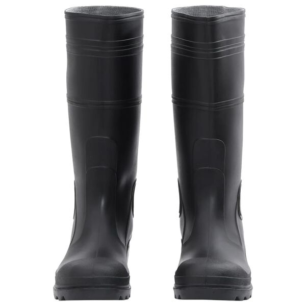 vidaXL Gummistiefel Schwarz Größe 42 PVC