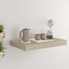 vidaXL Schwebendes Wandregal Eichefarben 40x23x3,8 cm MDF