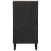 vidaXL Beistellschrank Schwarz 40x33x75 cm Massivholz Mango