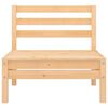 vidaXL 3-tlg. Garten-Lounge-Set Massivholz Kiefer