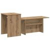 vidaXL Konsolentisch Artisan-Eiche 91,5 x 35 x 38,5 cm Holzwerkstoff