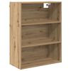 vidaXL Highboard Artisan-Eiche 69,5 x 34 x 180 cm Holzwerkstoff