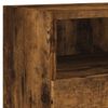 vidaXL TV-Wandschr&auml;nke 2 Stk. R&auml;uchereiche 80x30x30 cm Holzwerkstoff