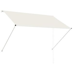 vidaXL Einziehbare Markise 200&times;150 cm Creme