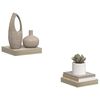 vidaXL Schwebende Wandregale 2 Stk. Eichefarben 23x23,5x3,8cm MDF