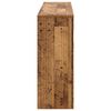 vidaXL Konsolentisch Gestreift Altholz 155 x 29 x 74 cm Holzwerkstoff