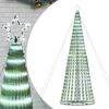 vidaXL LED Weihnachtsbaum 1028 LEDs Kaltwei&szlig; 403 cm