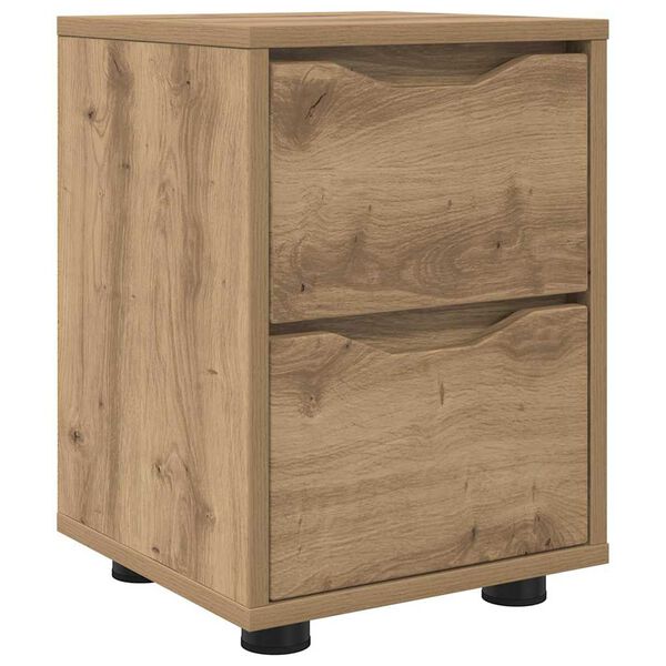 vidaXL Nachttisch Artisan-Eiche 30,5 x 30 x 43 cm Holzwerkstoff