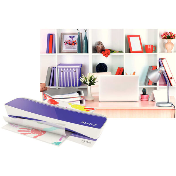 Leitz Laminator ILAM Home A4 Lila