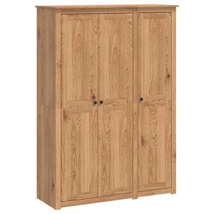 vidaXL Kleiderschrank PANAMA Honig 131,5 x 50 x 185 cm
