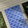 vidaXL Outdoor-Teppich ARAKIL Blau 80x150 cm PP