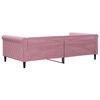vidaXL Tagesbett Rosa 100x200 cm Samt