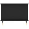 vidaXL Couchtisch Schwarz 90x50x40 cm Holzwerkstoff