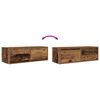 vidaXL TV-Schrank Altholz-Optik 80x31x25,5 cm Holzwerkstoff