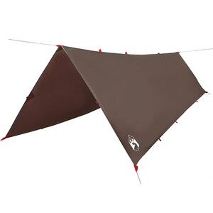 vidaXL Tarp Braun 506x306 cm Wasserdicht