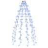 vidaXL Weihnachtsbaum-Lichternetz mit 150 LEDs Blau 150 cm