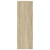 vidaXL Pflanzenständer Sonoma-Eiche 33x33x100 cm Holzwerkstoff
