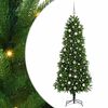 vidaXL Weihnachtsbaum mit 300 LEDs mit St&auml;nder Gr&uuml;n 240 cm PE