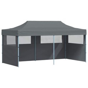 vidaXL Party-Zelt Anthrazit 291 x 580 x 315 cm Oxford-Stoff