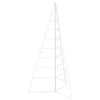 vidaXL Metall Weihnachtsbaum KUOPIO 180 cm Stahl Wei&szlig;