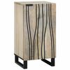 vidaXL Sideboard Wei&szlig; 40 x 33 x 75 cm massives Mangoholz