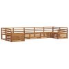 vidaXL Sofagarnituren 7 pcs Natur Massivholz Akazie