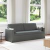 vidaXL Sofa Dunkelgrau Gesamtabmessungen: 198 x 78 x 80 cm (B x T x H)