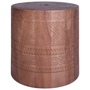 vidaXL Sonnenschirmst&auml;nder 28.05 kg Natur Massivholz Zylindrisch